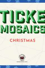 Sticker Mosaics: Christmas Puzzle Together 12 Unique Holiday Designs cover image