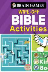 Brain Games Wipe-Off - Bible Activities (for Kids Ages 3-6) cover image