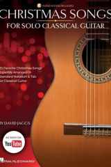 Christmas Songs for Solo Classical Guitar Book/Online Audio cover image