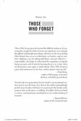 Those Who Forget My Family's Story in Nazi Europe – A Memoir, A History, A Warning cover image