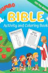 Jumbo Bible Activity and Coloring Book: 100 Christian activities and puzzles for kids cover image