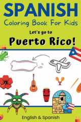 Spanish Coloring Book For Kids - Let's Go to Puerto Rico! English & Spanish cover image