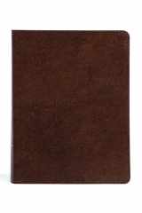 CSB Pastor's Bible, Verse-By-Verse Edition, Brown Bonded Leather cover image