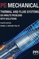PPI PE Mechanical Thermal and Fluid Systems Six-Minute Problems with Solutions, 4th Edition cover image
