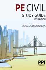 PPI PE Civil Study Guide, 17th Edition cover image