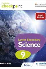 Cambridge Checkpoint Lower Secondary Science Student's Book 9 Hodder Education Group cover image