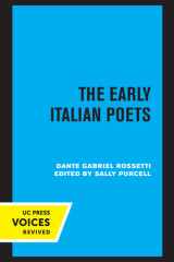 The Early Italian Poets cover image
