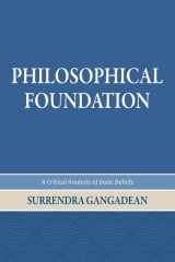 Philosophical Foundation A Critical Analysis of Basic Beliefs, Second Edition cover image