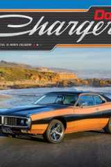 Dodge Charger OFFICIAL | 2023 12 x 24 Inch Monthly Square Wall Calendar | Foil Stamped Cover | BrownTrout | American Muscle Motor Car cover image