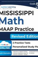 Mississippi Academic Assessment Program Test Prep 5th Grade Math Practice Workbook and Full-length Online Assessments: MAAP Study Guide cover image