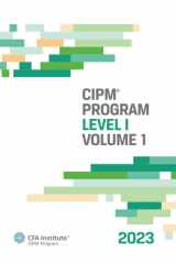 2023 CIPM Level 1 Curriculum: Volume 1 cover image