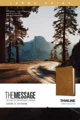 The Message Thinline, Large Print (Leather-Look, Arrow Saddle Tan) cover image