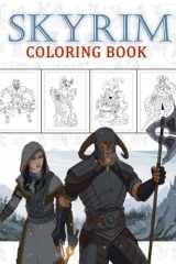 Skyrim Coloring Book: Encourage Creativity for Kids & Toddlers with One Sided Coloring Pages Of Characters and Iconic Scenes cover image