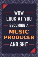 Music Producer Gifts: Blank Lined Journal Notebook, an Appreciation Thank You and Funny Gift for Music Producers cover image