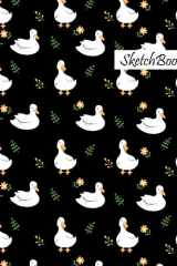 Independently Published Duck Sketchbook: 100 Blank Pages, 8.5x11 inches, White, Smooth Paper, Perfect for Sketching, Doodling, Note-taking, Journaling cover image