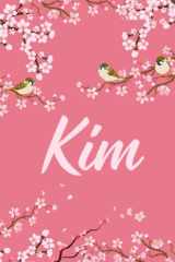 Kim: Cute Personalized Notebook With Name For Kim | Great Journal Gift Idea, 6x9, 120 Pages cover image