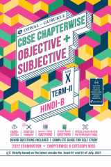 Hindi-B Chapterwise Objective + Subjective for CBSE Class 10 Term 2 Exam cover image
