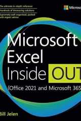 Microsoft Excel Inside Out (Office 2021 and Microsoft 365) cover image