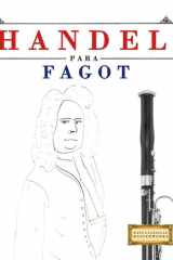 Handel para Fagot - 10 Piezas Fáciles para Fagot Libro para Principiantes cover image