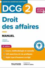 DCG 2 Droit des affaires - Manuel - Réforme 2026-2027 cover image