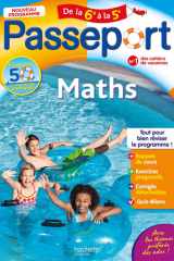 Passeport - Maths de la 6e à la 5 e - Cahier de vacances 2026 cover image