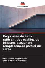 Propriétés du béton utilisant des écailles de billettes d'acier en remplacement partiel du sable (French Edition) cover image