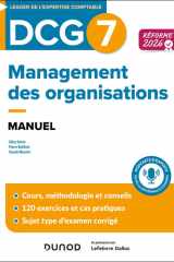 DCG 7 - Management des organisations - Manuel - Réforme 2026-2027 cover image