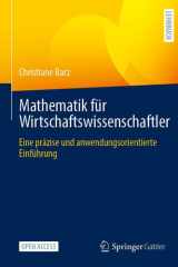 Mathematik für Wirtschaftswissenschaftler: Eine präzise und anwendungsorientierte Einführung (German Edition) cover image