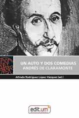 Un Auto y Dos Comedias. Andrés de Claramonte cover image