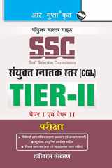 Ssc CGL (Combined Graduate Level) TIER-II (Paper I & II) Exam Guide cover image