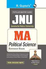 Jnu MA Political Science Entrance Exam Guide cover image