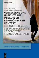 Vergessene und Unsichtbare im deutsch-französischen Kontext / Les oublié(e)s et les invisibles dans le contexte franco-allemand cover image