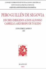 Decires dirigidos a don Alfonso Carrillo, arzobispo de Toledo cover image