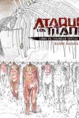 ATAQUE A LOS TITANES. LIBRO DE COLOREAR OFICIAL 01 cover image