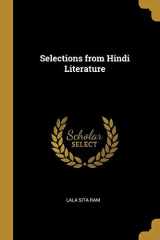 Selections from Hindi Literature cover image