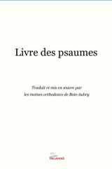 Livre des psaumes cover image