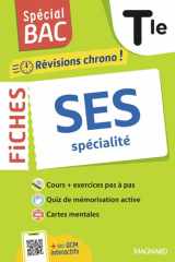 Spécial BAC 2026 - Fiches SES Tle: Tout le programme en 59 fiches, cours ultra-visuels, schémas-bilans, exercices, quiz et Grand oral cover image