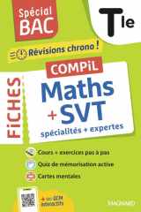 Spécial BAC 2026 - Compil de Fiches Maths - SVT Tle: Tout le programme des 2 spécialités en 120 fiches visuelles cover image