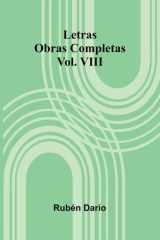 Letras; Obras Completas Vol. Viii cover image