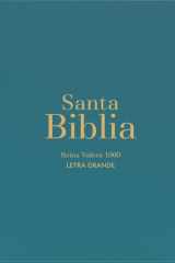 Biblia RVR 1960 Compacta Letra Grande 11 puntos Símil Piel Turquesa (Bible RVR 1960 Compact Large Print 11 point Font Size Leatherlike Turquoise) (Spanish Edition) cover image