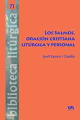 Los Salmos, oración cristiana litúrgica y personal cover image