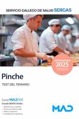 Pinche del Servicio Gallego de Salud. Test del temario cover image