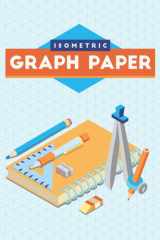 Isometric Graph Paper: Simple Isometric Graph Paper Notebook, Isometric Paper, Drawing Pad ( 109 Pages, 8.5 x 11) cover image