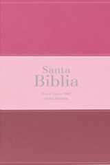 Biblia RVR 1960 Compacta Letra Grande 11 puntos Símil Piel Tricolor Fucsia Rosado Rojo Granate con Cierre y Índice (Bible RVR 1960 Compact Large Print ... Red , Zipper and Index) (Spanish Edition) cover image