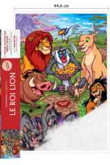 Coloriages Mystères - Poster Disney Le Roi Lion: Colorie les chiffres et découvre l'image cover image