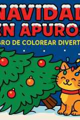 Navidad en Apuros - Libro de colorear divertido cover image