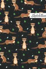 Ferret Sketchbook: Ferret animals Lover Sketchbook For Men, Women, Girls, and Kids Sketch Drawing Book - 8.5 x 11 Inches - 100 Pages cover image