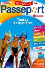 Passeport - Toutes les matières - De la 6e à la 5e - Cahier de vacances 2026 cover image