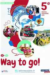 Anglais 5e 2026 - manuel - way to go ! cover image