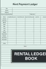 Rental Ledger Book: Rental Property Record Book for Landlord Rental Property Manager | Property Management Ledger Book | Rental Income Book cover image